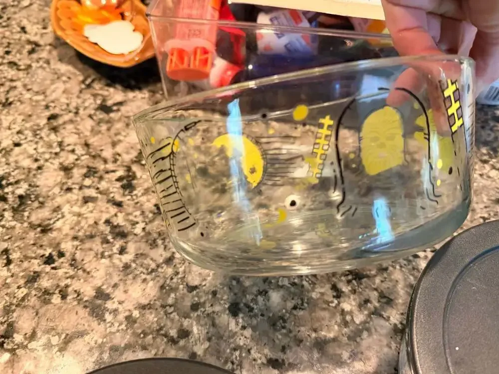 🔥Star Wars PYREX SET Special Edition Glass Storage Bowls with 2 Lids (5)